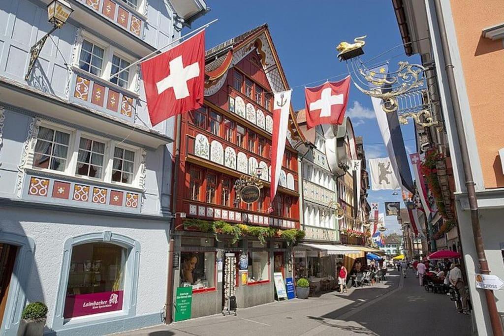 Charmante Und Zentrale Wohnung Am Weiherpark 아르본 외부 사진