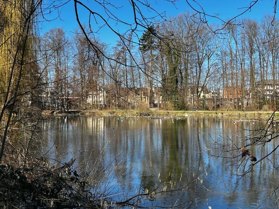 Charmante Und Zentrale Wohnung Am Weiherpark 아르본 외부 사진